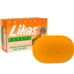 Likas Papaya Whitening Soap for Herbal Bath | Natural Exfoliation & Brightening