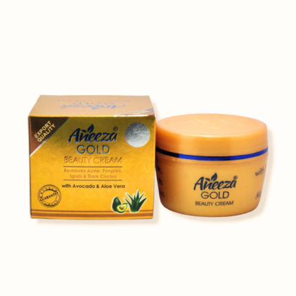 Aneeza Gold Beauty Cream 50g – Skin Brightening, Spot Removal