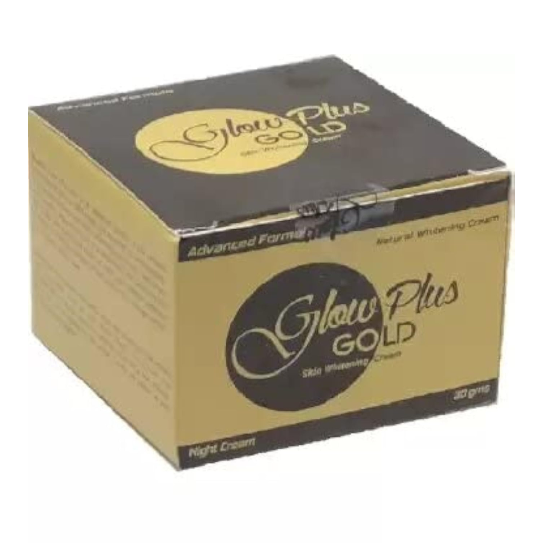 33.png Glow Plus Gold Whitening Night Cream 30g – Radiance & Fairness - Image 1