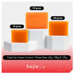 KojieSan Skin Soap with Nourishing Coconut Oil and Fresh Orange Fragrance for Natural Beauty, 65g Bar of 2 - Image 5