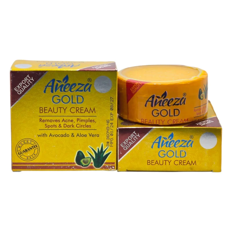 aneeza gold beauty cream original packaging